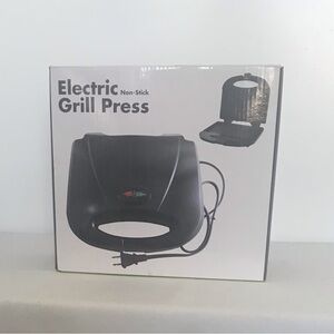New Intertek Portable Indoor Nonstick Electric Sandwich Grill Press Original Box